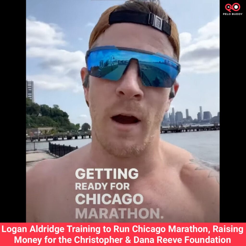 Peloton Instructor Logan Aldridge Training to Run Chicago Marathon