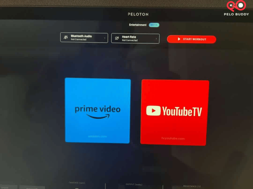 Amazon Prime Video and YouTube TV are the two options currently available.