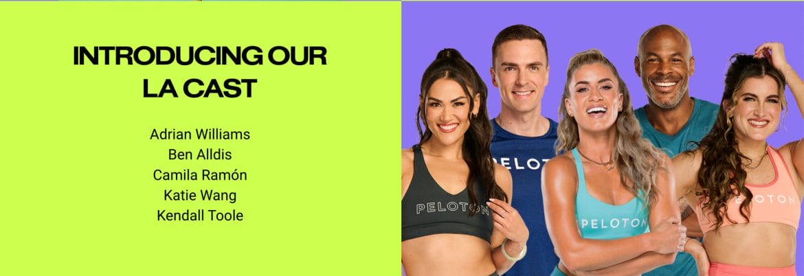 Peloton on Tour: Los Angeles instructors.