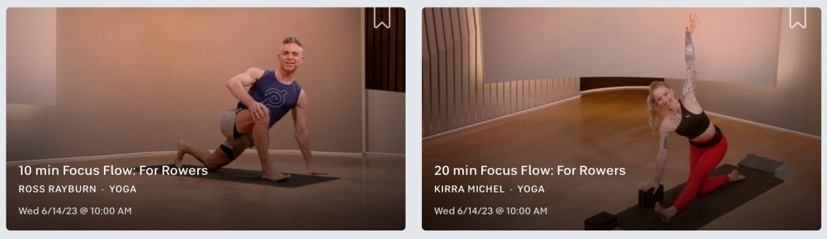 Yoga Focus Flow for Rowers with Kirra Michel and Ross Rayburn.