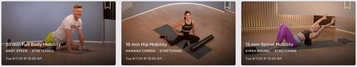 New mobility content with Kirra Michel, Hannah Corbin, and Andy Speer.