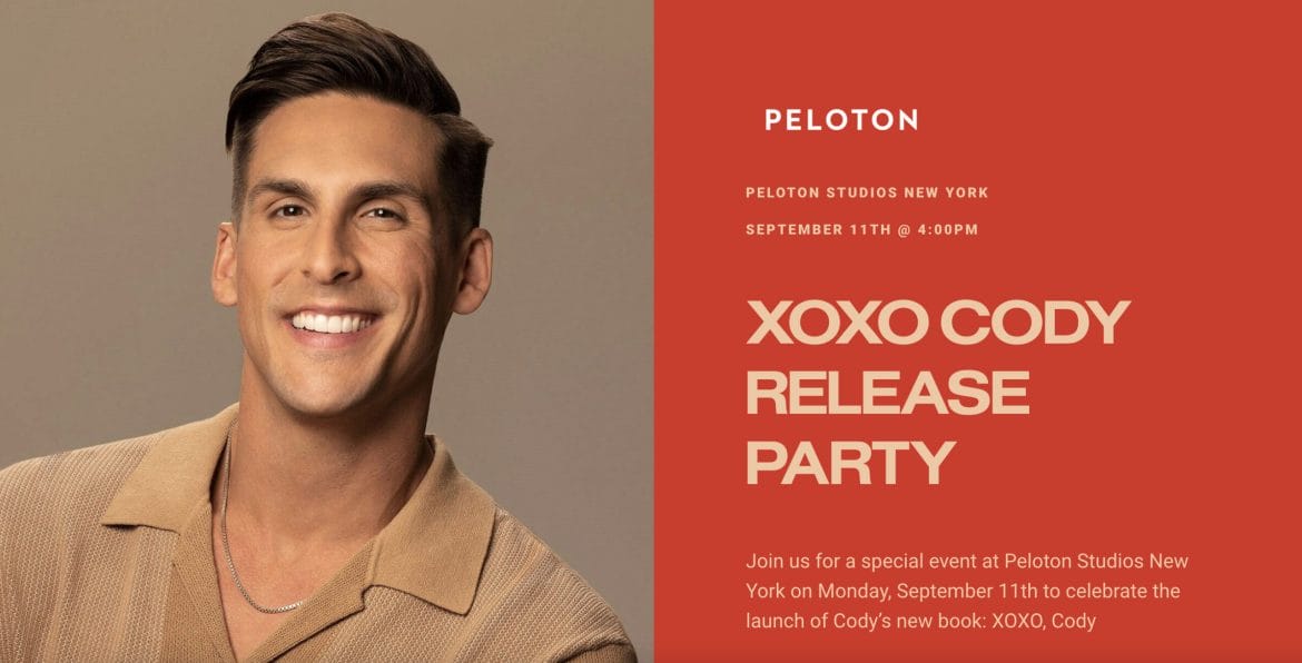 XOXO, Cody Release Party event page.