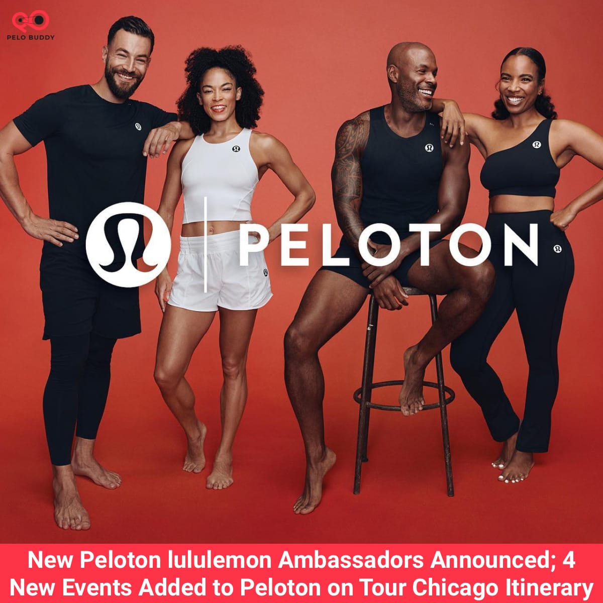 New Peloton lululemon Ambassadors Announced; 4 New Events Added to