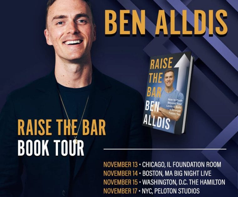 Ben Alldis US Book Tour Announcement.