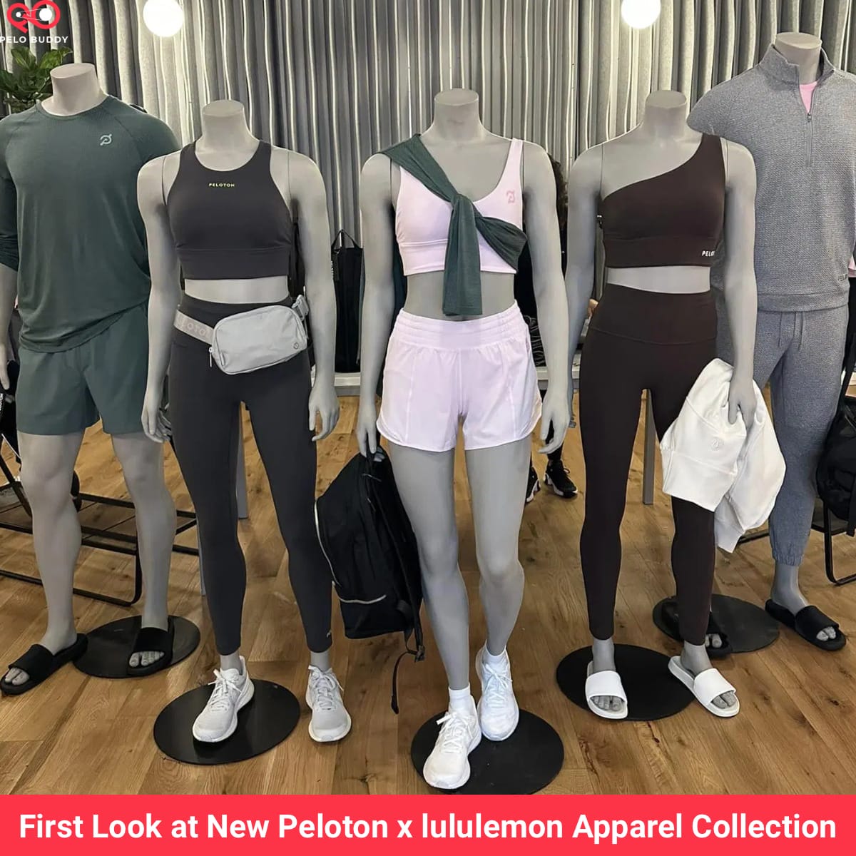 Update from Peloton on inclusive sizing for lululemon x Peloton