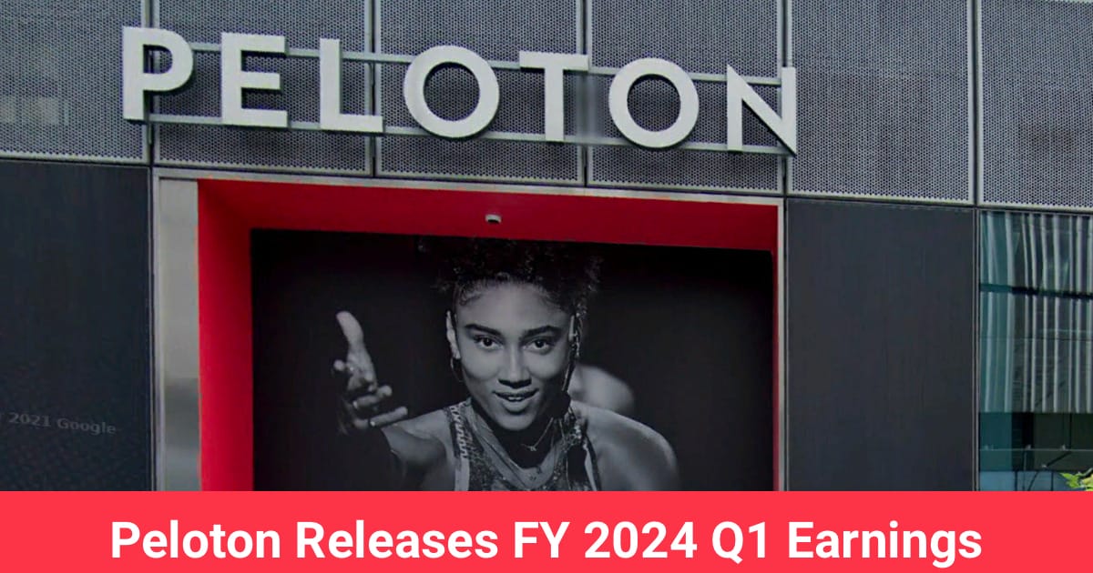 Peloton Releases FY 2024 Q1 Earnings Peloton Buddy   Q424FB 