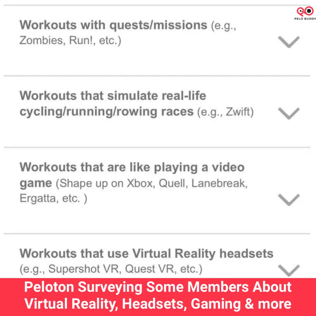 peloton bike virtual reality