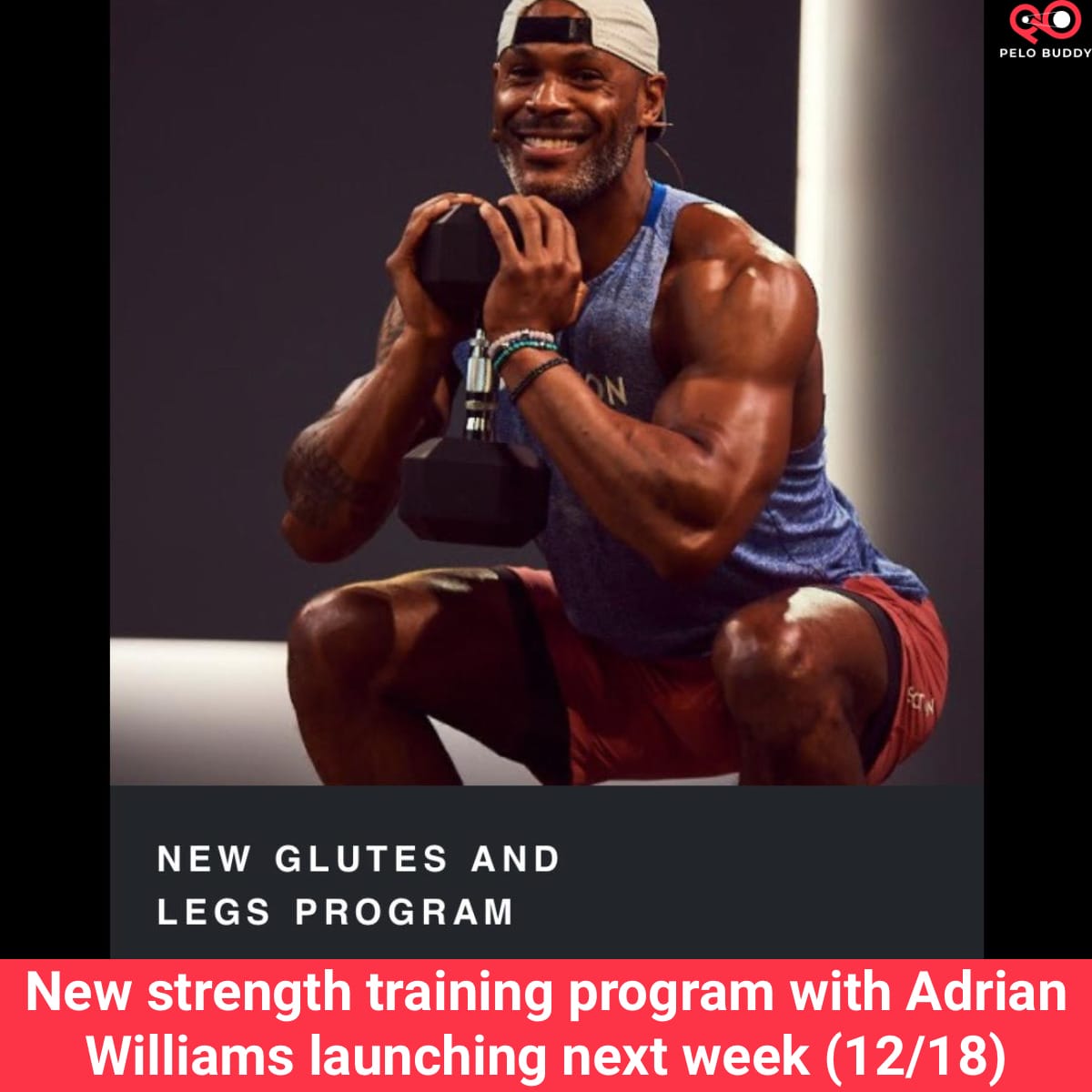 New Peloton Strength Training Program with Adrian Williams