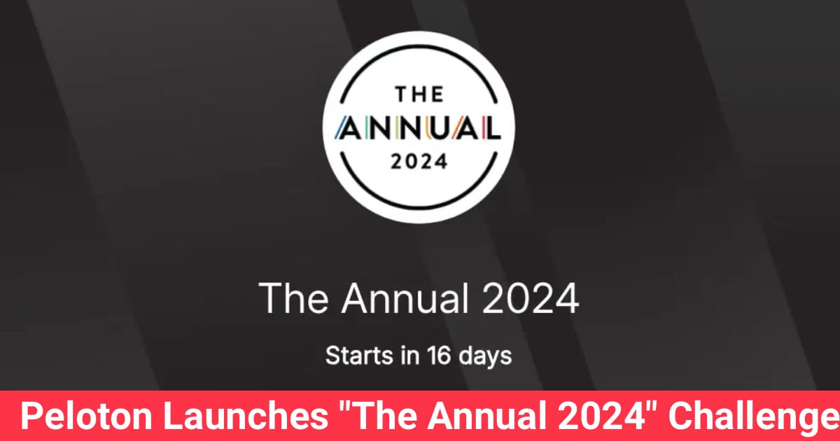 Peloton Launches The Annual 2024 Challenge Peloton Buddy   Annual2024FB 