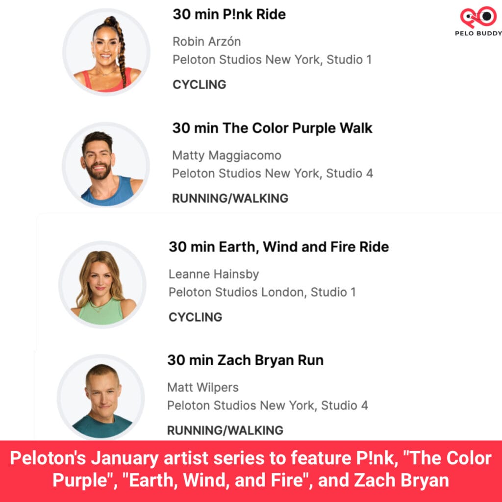 Peloton S January 2024 Artist Series Classes To Feature P Nk Pink   JanArtistSeries 1024x1024 