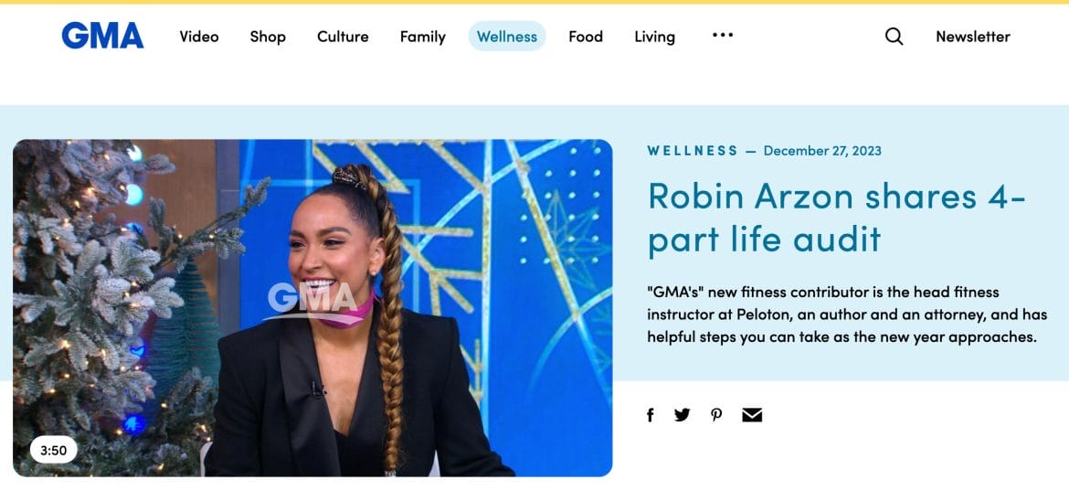 Robin Arzón's first story as a GMA contributor.