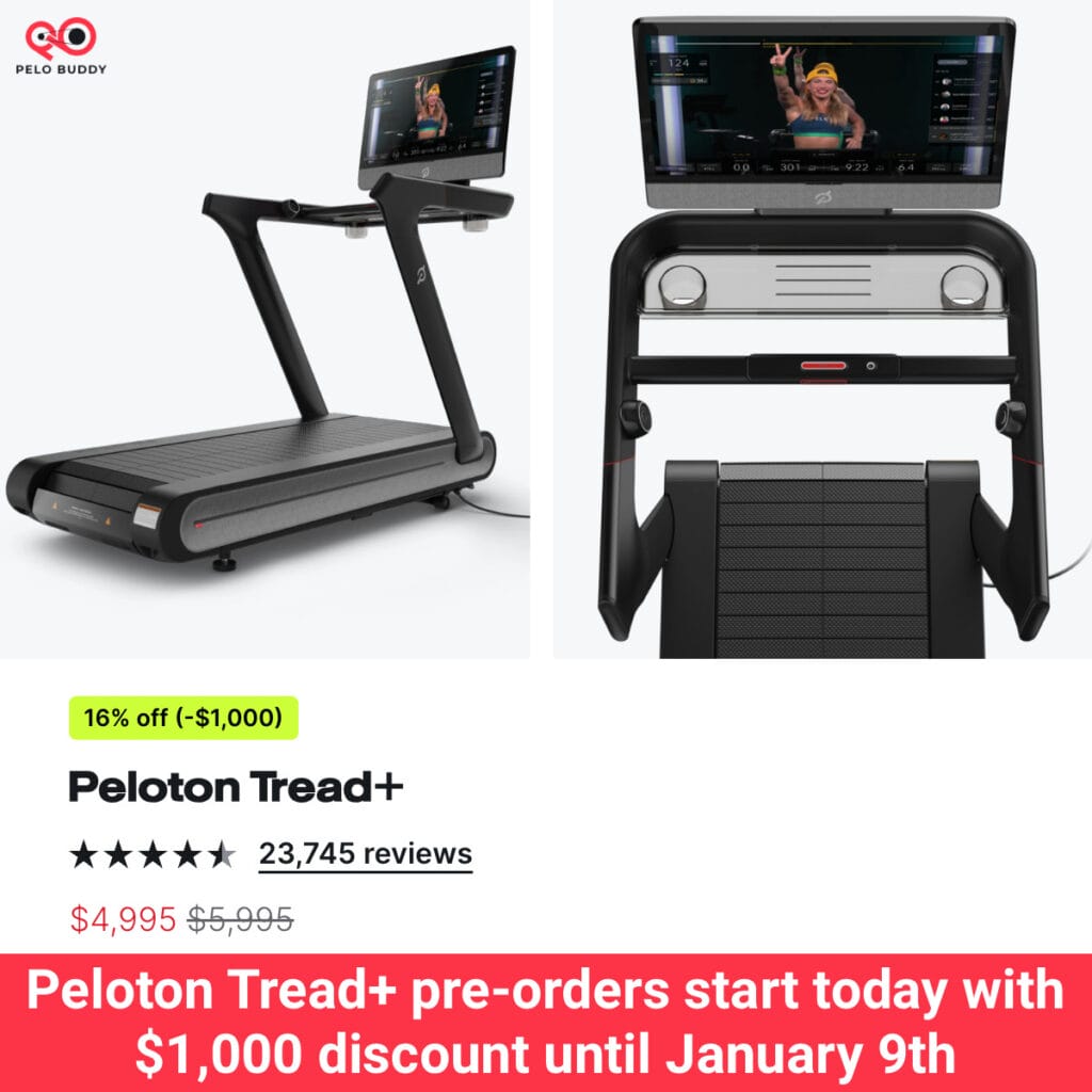 The Peloton Tread+ Is Now Available For Pre-Order In The United States ...