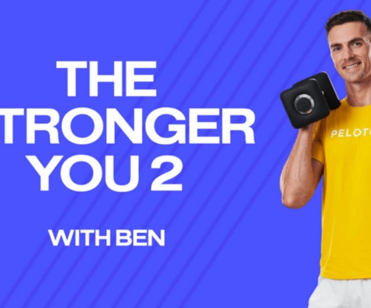 Ben Alldis' "The Stronger You 2" program on Peloton.