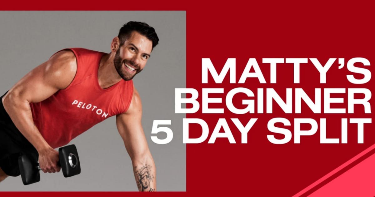 matty-maggiacomo-s-beginner-5-day-split-strength-peloton-training
