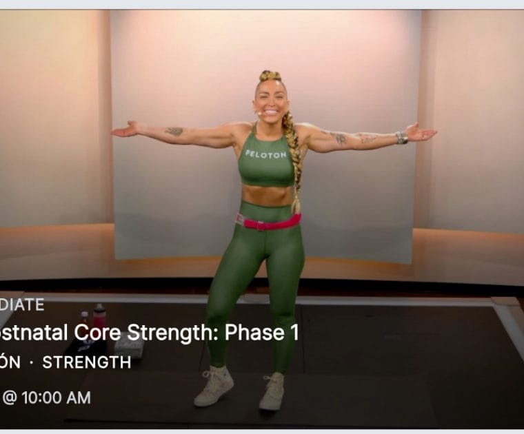 10 min. Postnatal Core Strength: Phase 1 class with Robin Arzón.