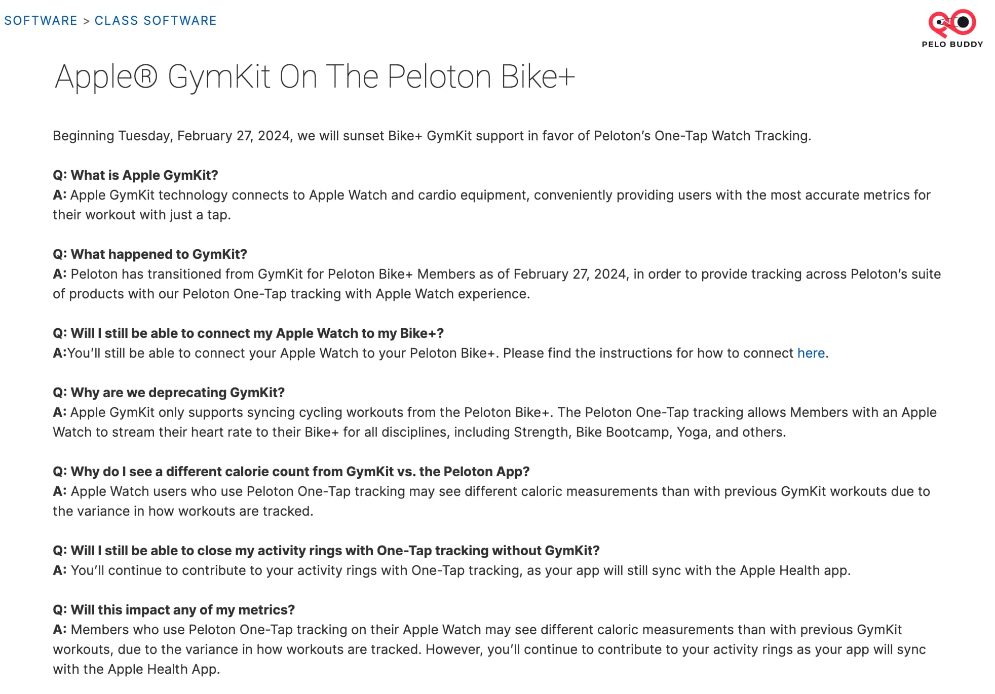 Apple watch gymkit online peloton