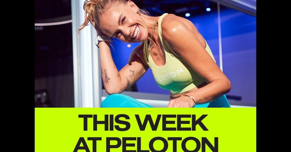 "This Week at Peloton" for March 25