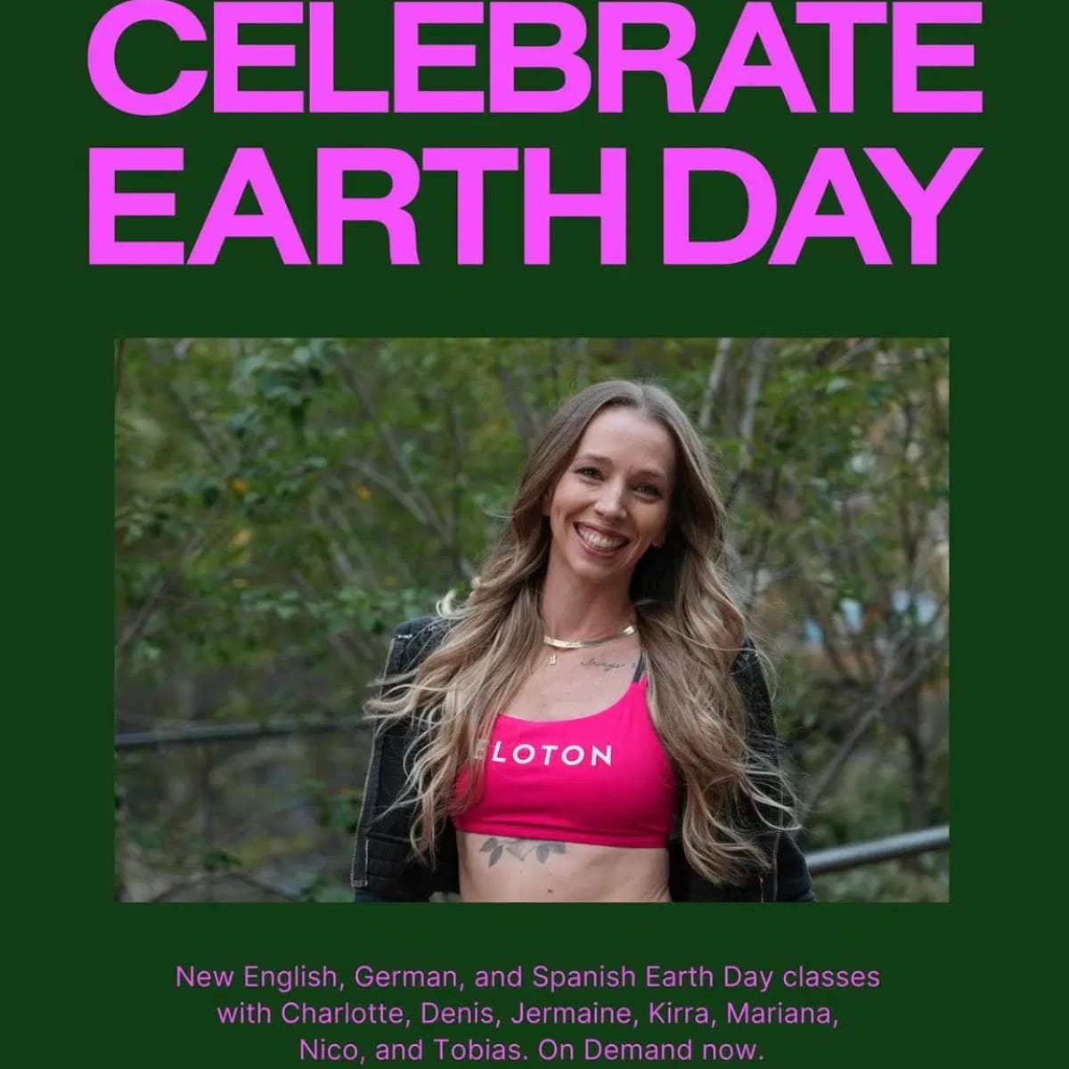 @PelotonStudios “This Week in Peloton” Instagram Posts – April 22-28, 2024. Image credit Peloton Social Media.