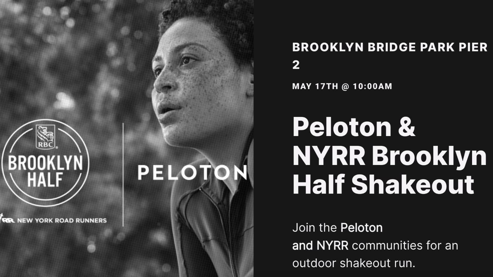  Brooklyn Half Shakeout Run event website