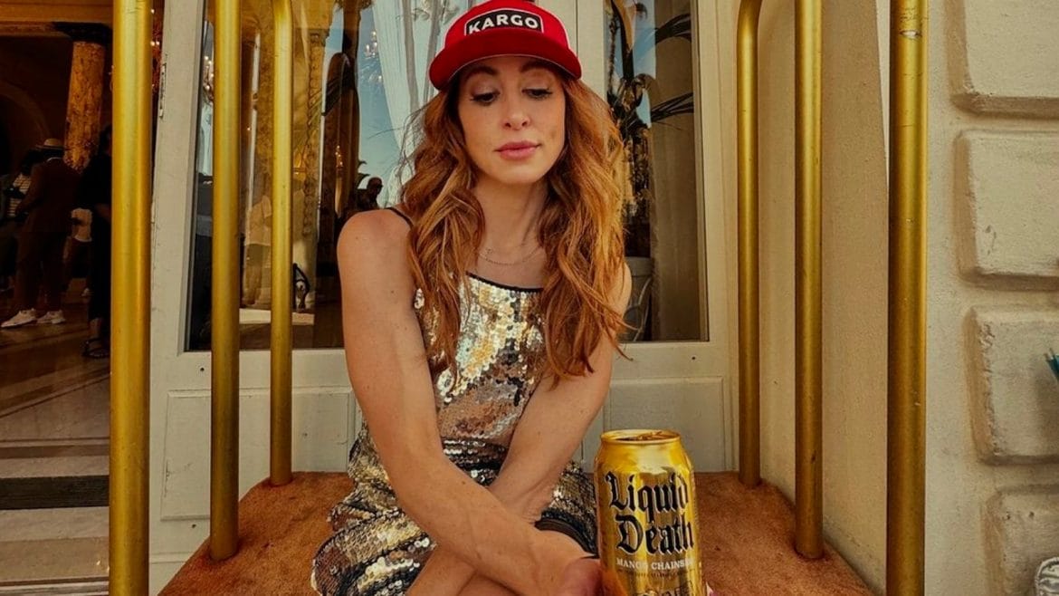 Jess King in Cannes.