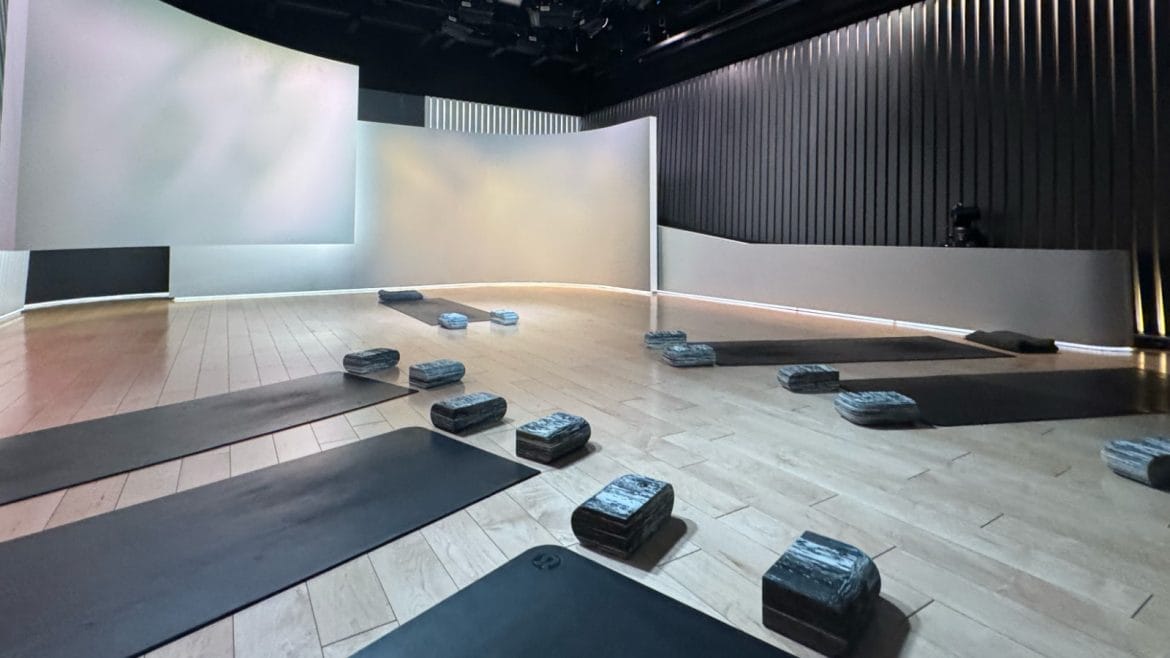 Peloton Studio New York's yoga and meditation studio.